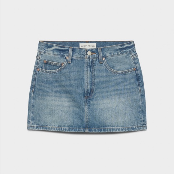 The '90s Ricci Denim Skirt - Picture 1 of 10